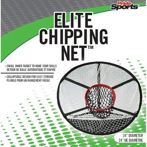 PrideSports Golf Elite Chipping Net Black and Red
